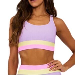 NWT BEACH RIOT Women's Beach Riot Mackenzie Swim Bikini Top
